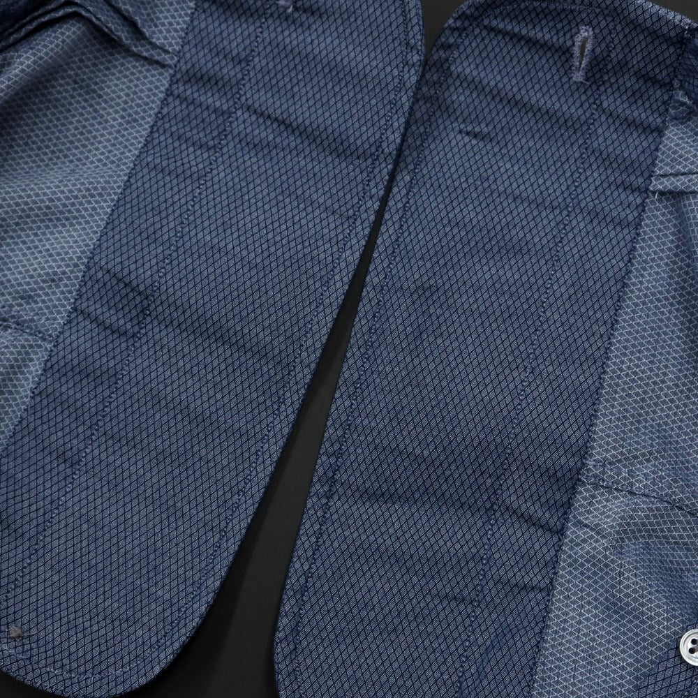[Used] Bagutta Stretch Cotton Chambray Shirt Navy [Size 41] [NVY] [S/S/A/W] [Condition Rank C] [Men&