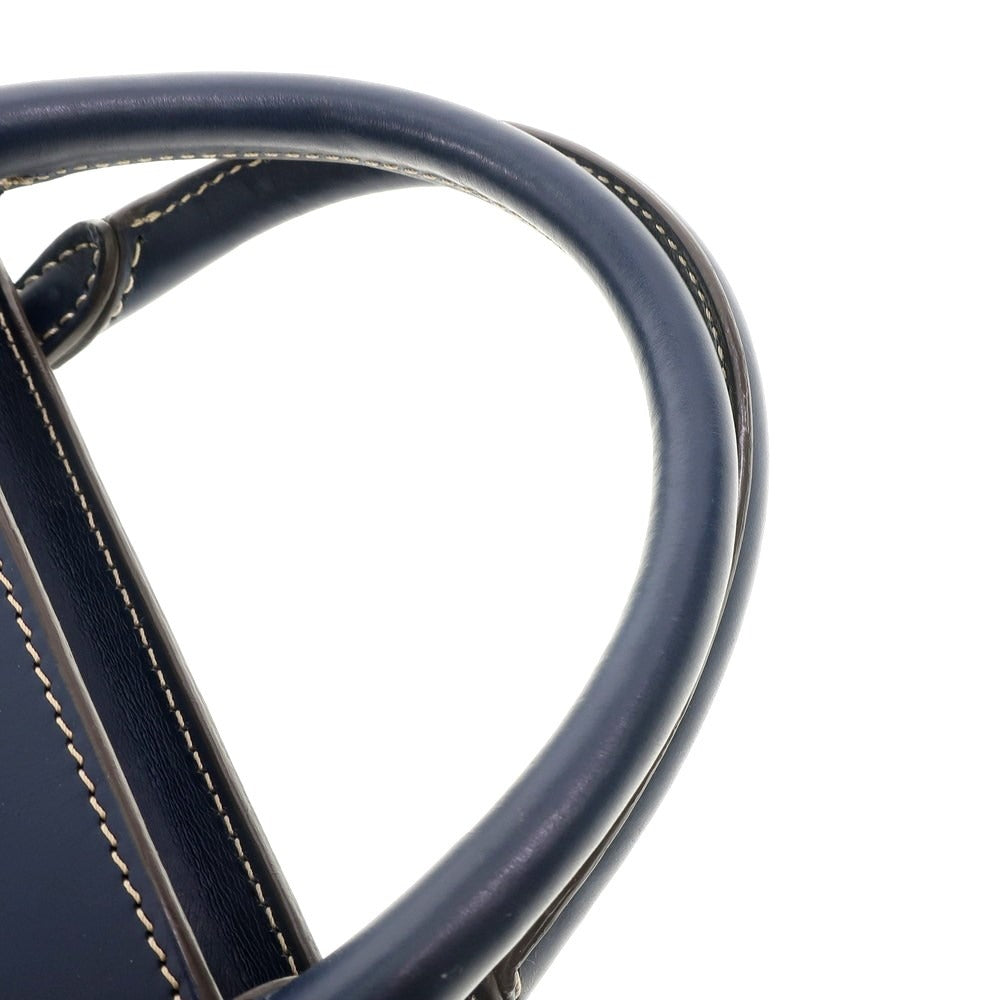 [Used] Boldrini Selleria Leather Briefcase Navy [W37.5xH28.5xD5.5] [NVY] [S/S/A/W] [Condition Rank B] ​​[Men&