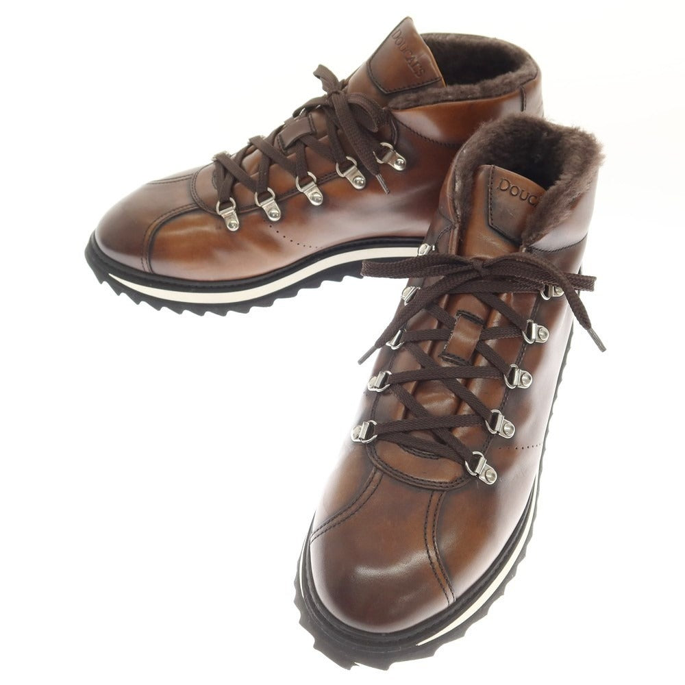 [Used] DOUCALS Inner Boa Leather Mountain Boots Brown [Size 44] [BRW] [A/W] [Condition Rank B] ​​[Men&