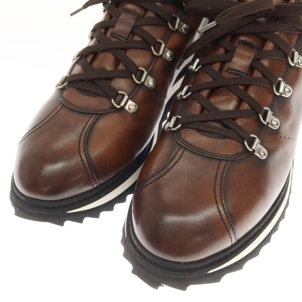 [Used] DOUCALS Inner Boa Leather Mountain Boots Brown [Size 44] [BRW] [A/W] [Condition Rank B] ​​[Men&