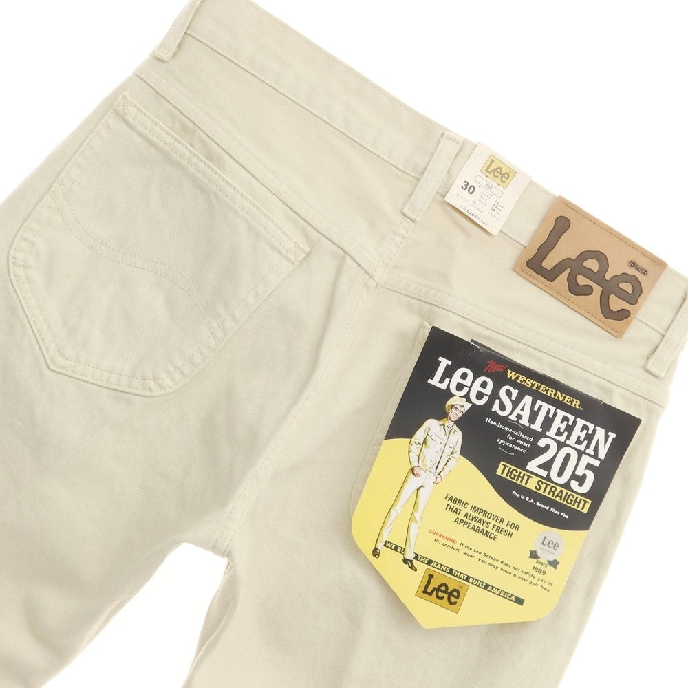 [Used] [Unused] Lee 205 Twill Cotton 5 Pocket Pants Beige [Size 30] [BEI] [S/S/A/W] [Condition Rank S] [Men&