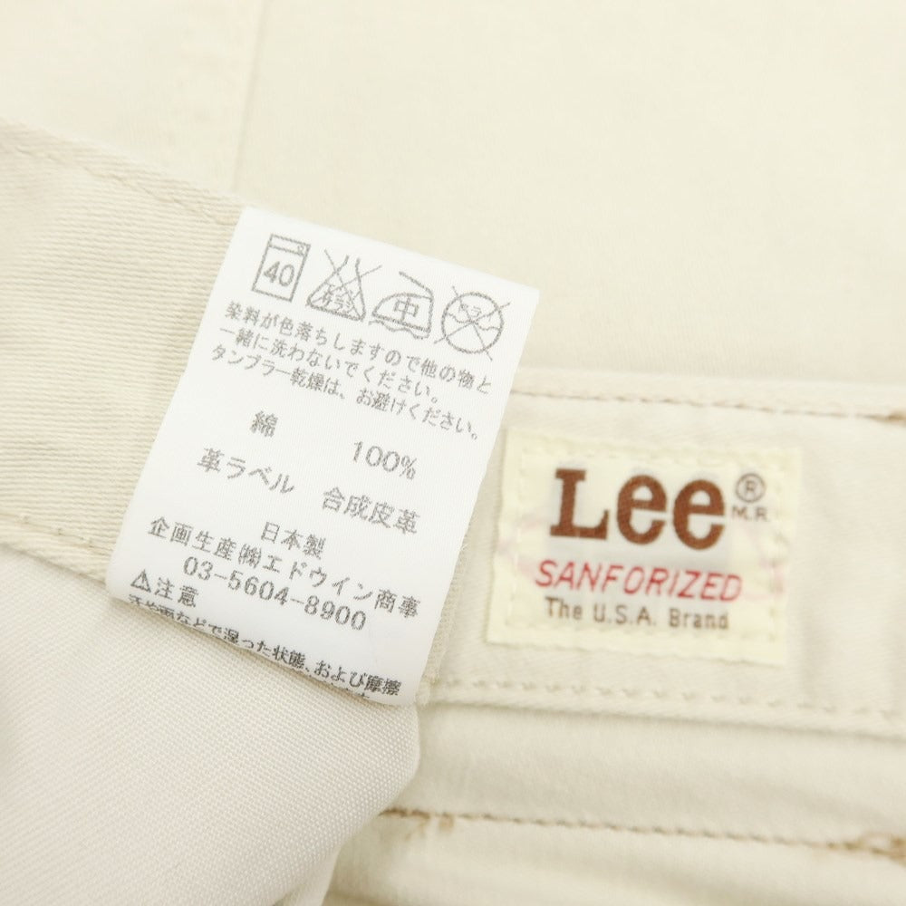 [Used] [Unused] Lee 205 Twill Cotton 5 Pocket Pants Beige [Size 30] [BEI] [S/S/A/W] [Condition Rank S] [Men&
