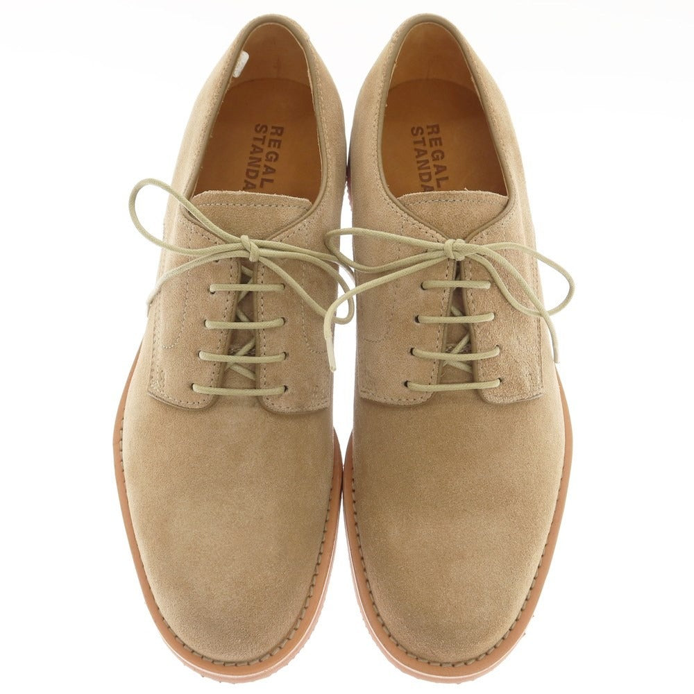 [Used] [Unused] REGAL Suede Brick Sole Derby Shoes Beige [Size 24] [BEI] [S/S/A/W] [Condition Rank S] [Men&