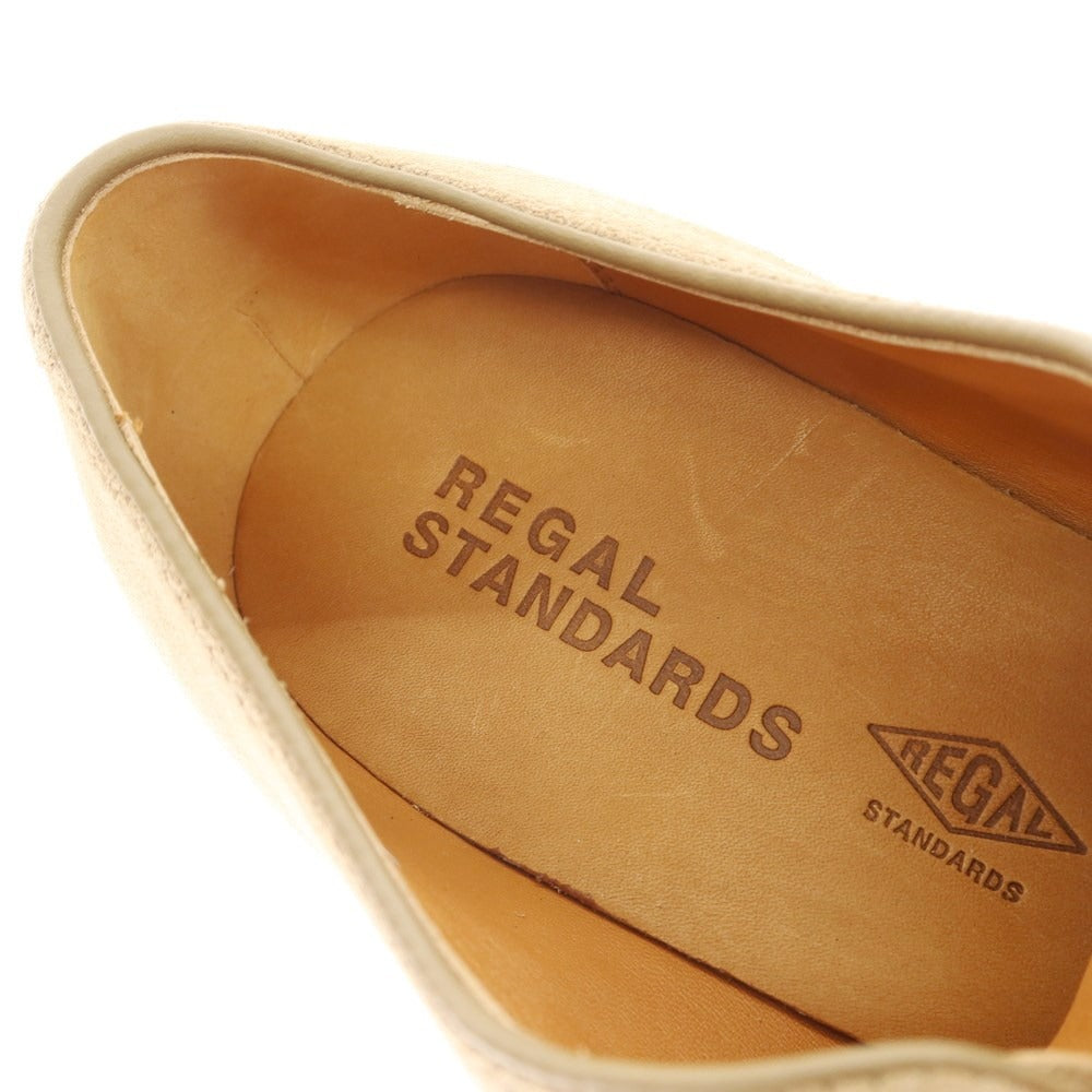 [Used] [Unused] REGAL Suede Brick Sole Derby Shoes Beige [Size 24] [BEI] [S/S/A/W] [Condition Rank S] [Men&