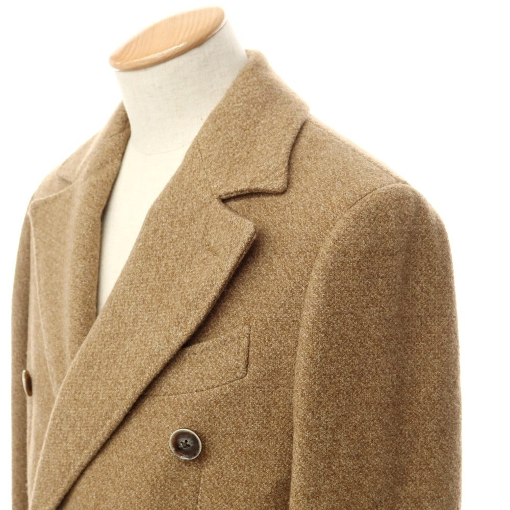 [Used] Ring Jacket, Wool Double Breasted Chester Coat, Light Brown [Size 44] [BRW] [A/W] [Condition Rank B] ​​[Men&