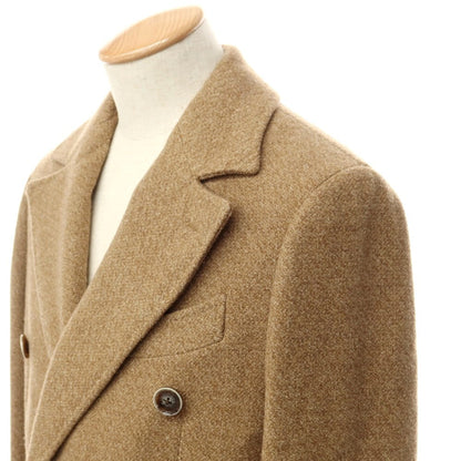 [Used] Ring Jacket, Wool Double Breasted Chester Coat, Light Brown [Size 44] [BRW] [A/W] [Condition Rank B] ​​[Men&