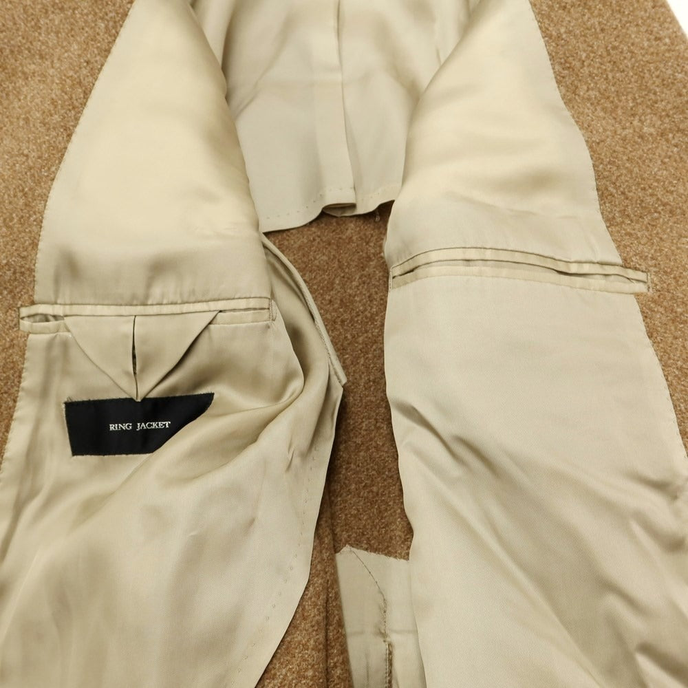 [Used] Ring Jacket, Wool Double Breasted Chester Coat, Light Brown [Size 44] [BRW] [A/W] [Condition Rank B] ​​[Men&