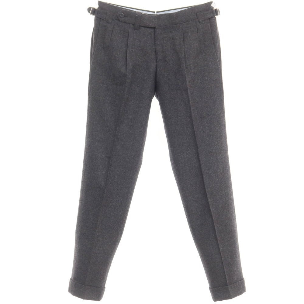 【中古】リングヂャケット リングジャケット RING JACKET フランネルウール ドレススラックスパンツ チェコールグレー【サイズ44】【GRY】【A/W】【状態ランクB】【メンズ】【768974】