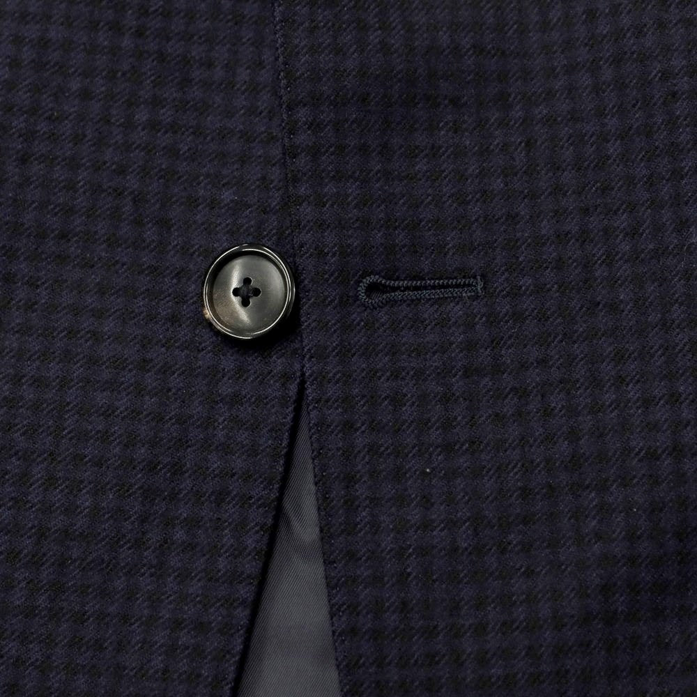 [Used] Green Label Relaxing Wool Check Tailored Jacket Navy x Black [Size 48] [NVY] [A/W] [Condition Rank C] [Men&