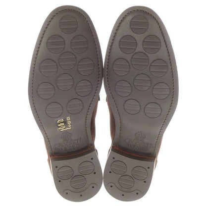 [Used] [Unused] Crockett &amp;amp; Jones HARVARD2 Suede Coin Loafers Dark Brown [Size 7E] [BRW] [S/S/A/W] [Condition Rank S] [Men&