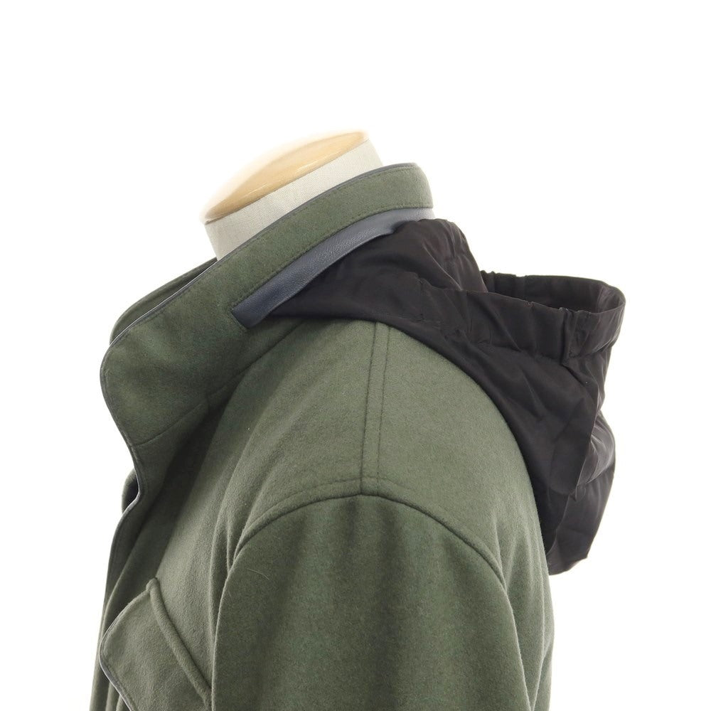 [Used] Solleciti BEAMS F custom wool M-65 military jacket, olive green [size 44] [GRN] [A/W] [condition rank B] ​​[men&