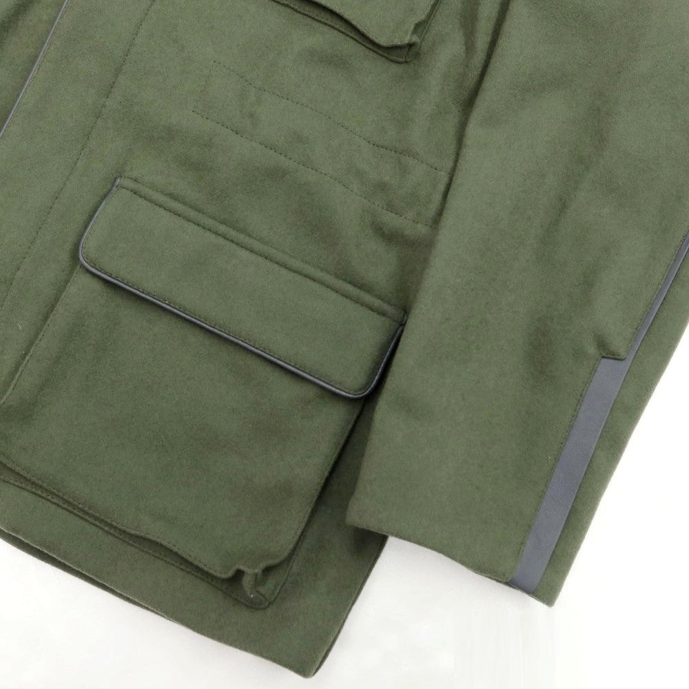 [Used] Solleciti BEAMS F custom wool M-65 military jacket, olive green [size 44] [GRN] [A/W] [condition rank B] ​​[men&