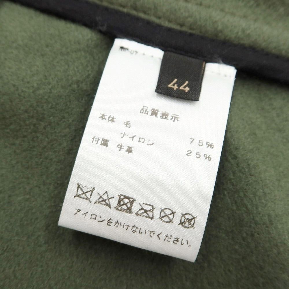 [Used] Solleciti BEAMS F custom wool M-65 military jacket, olive green [size 44] [GRN] [A/W] [condition rank B] ​​[men&