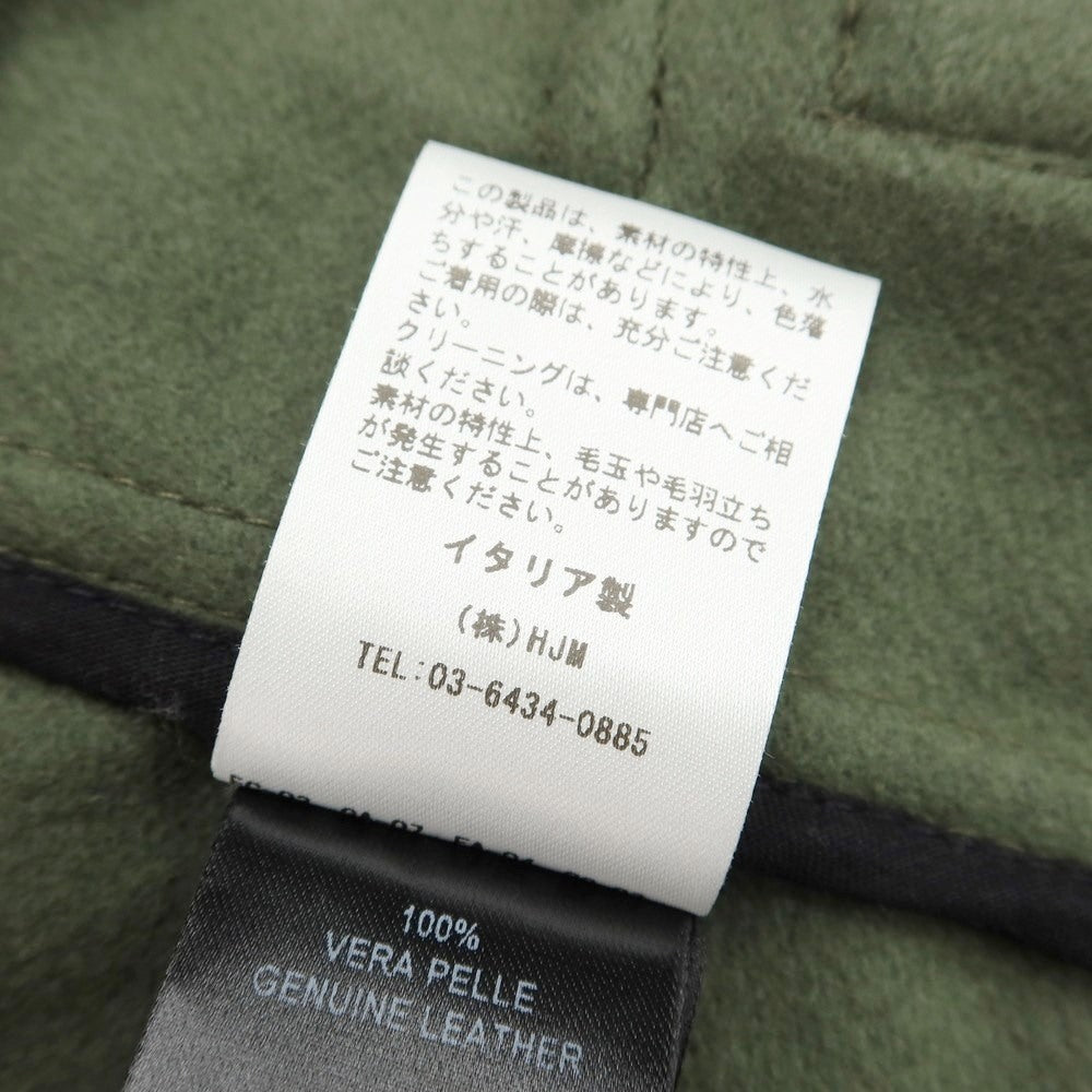 [Used] Solleciti BEAMS F custom wool M-65 military jacket, olive green [size 44] [GRN] [A/W] [condition rank B] ​​[men&