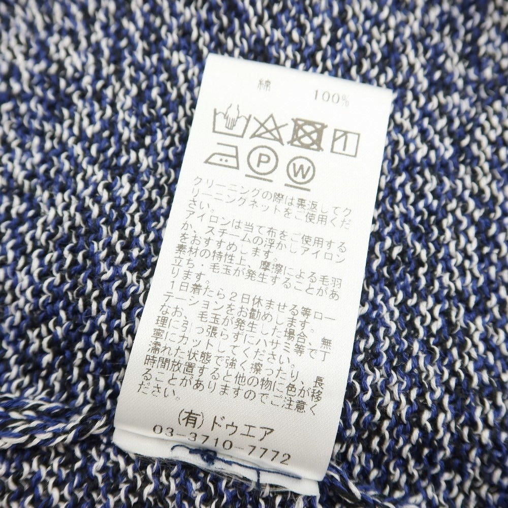 [Used] COLONY CLOTHING Cotton Henley Neck Pullover Knit Navy [Size S] [NVY] [S/S] [Condition Rank B] ​​[Men&