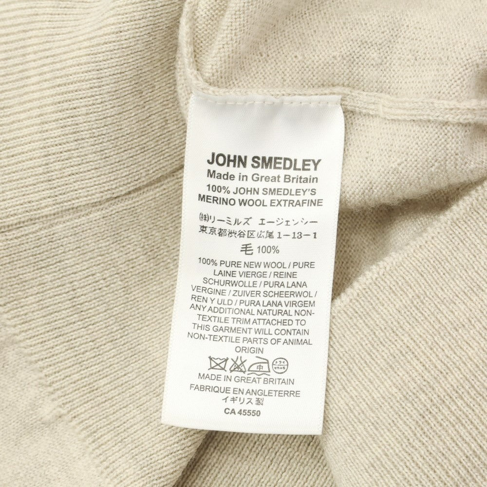 中古】ジョンスメドレー JOHN SMEDLEY ウール ニット カーディガン