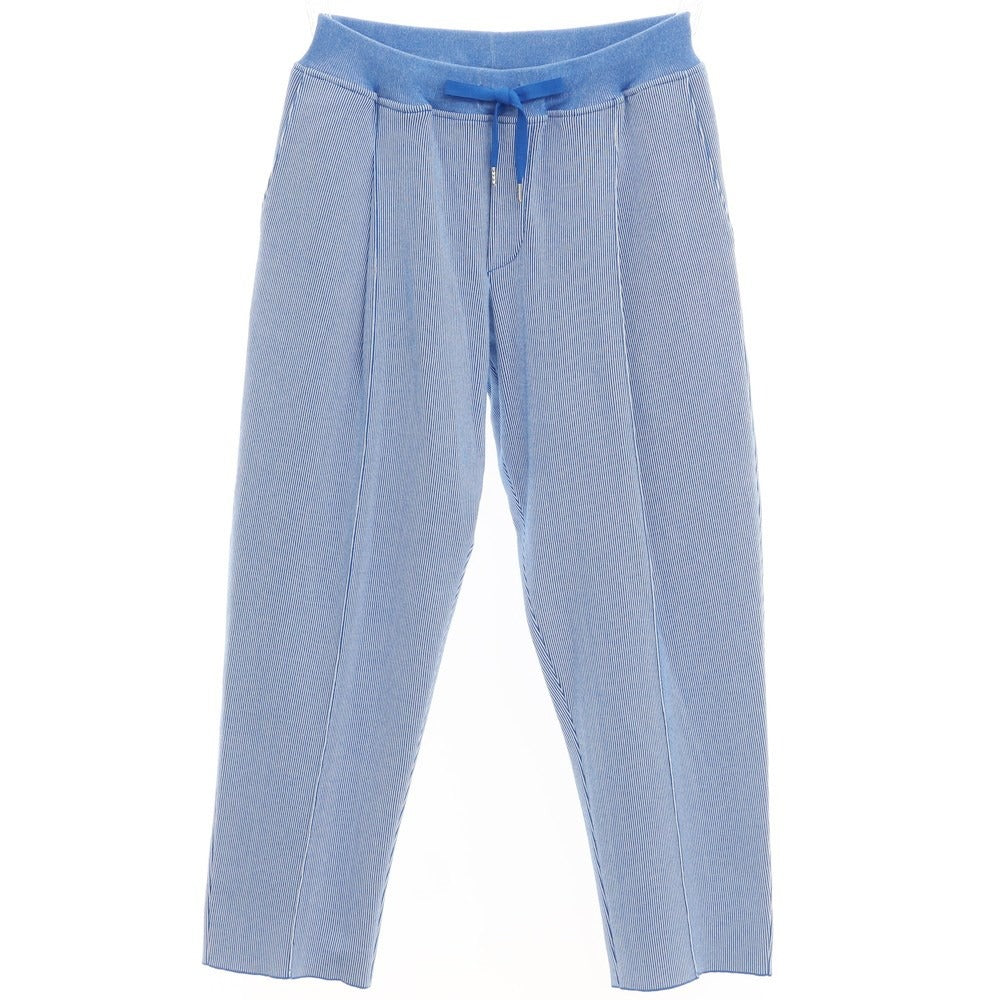 [Used] Side Slope Cotton Jersey Easy Pants Blue [Size 1] [BLU] [S/S] [Condition Rank B] [Men&