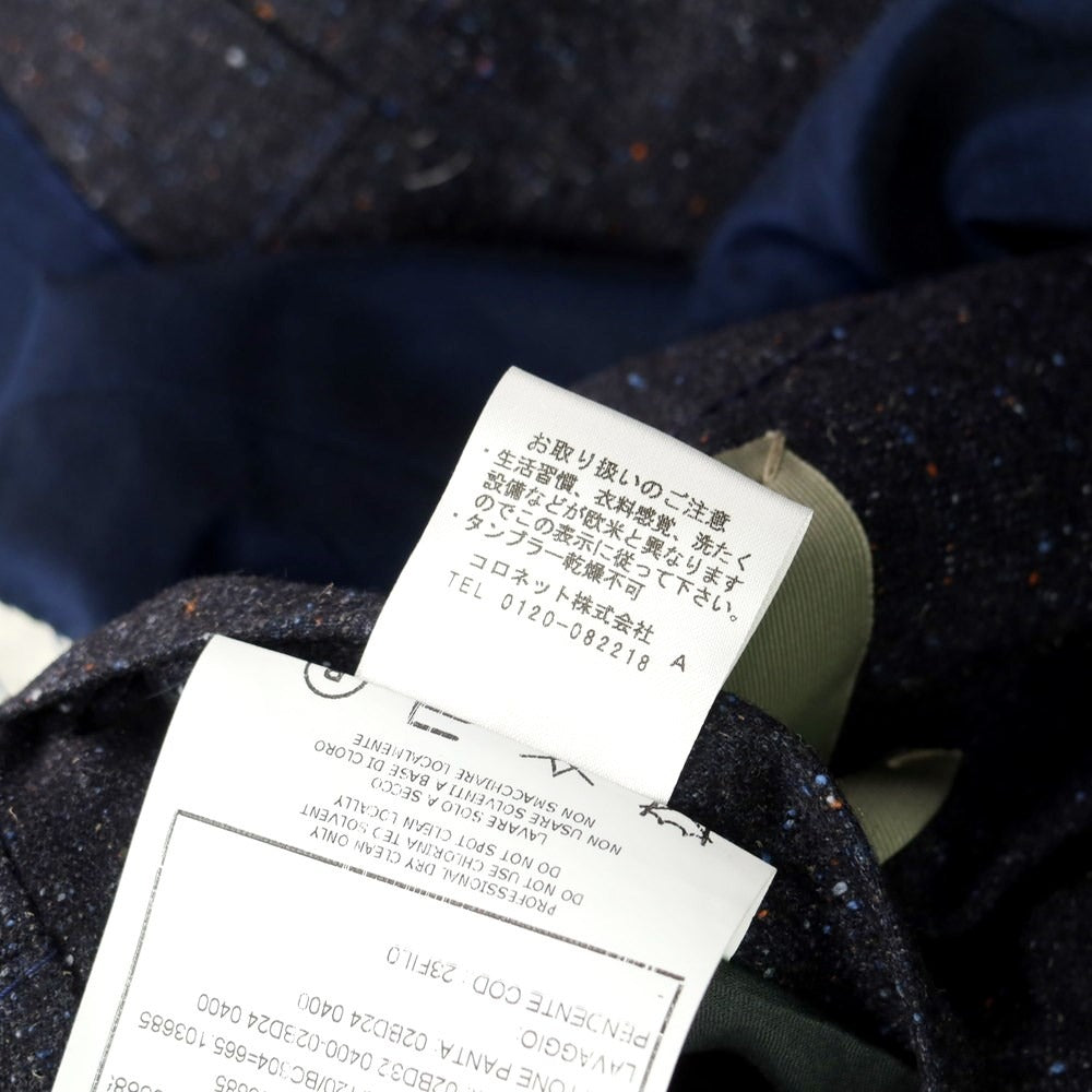[Used] BOGLIOLI HAMPTON wool silk three-piece 3-button suit, navy [size 48] [NVY] [A/W] [Condition rank A] [Men&