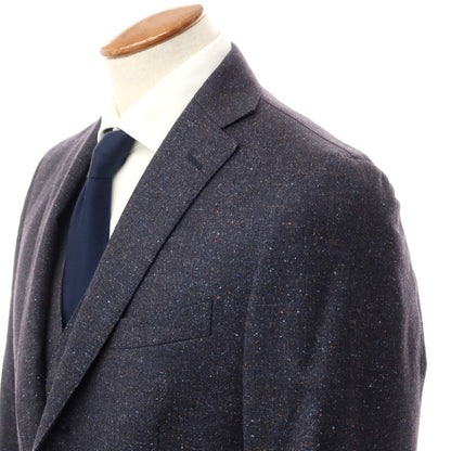 [Used] BOGLIOLI HAMPTON wool silk three-piece 3-button suit, navy [size 48] [NVY] [A/W] [Condition rank A] [Men&
