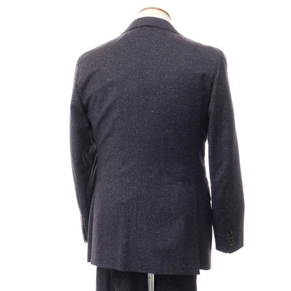 [Used] BOGLIOLI HAMPTON wool silk three-piece 3-button suit, navy [size 48] [NVY] [A/W] [Condition rank A] [Men&