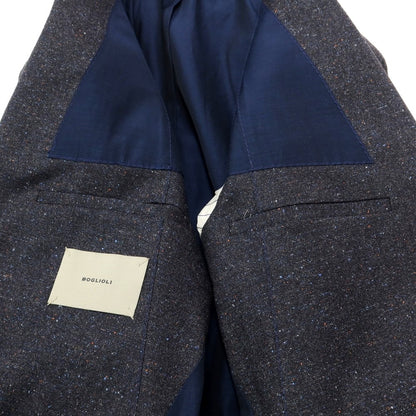 [Used] BOGLIOLI HAMPTON wool silk three-piece 3-button suit, navy [size 48] [NVY] [A/W] [Condition rank A] [Men&