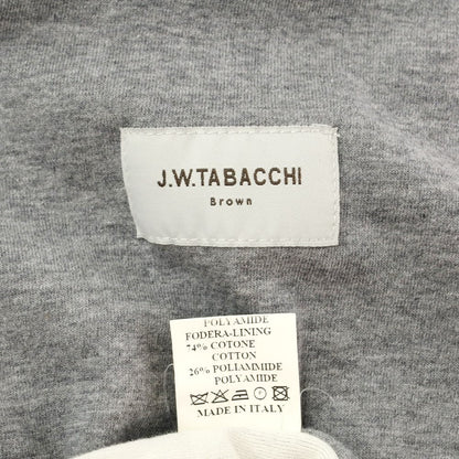 【中古】ジェイダブルタバッキ J.W.TABACCHI コットン 2B カジュアルジャケット
 グレー【サイズ48】【GRY】【S/S/A/W】【状態ランクC】【メンズ】
【759695】
[DPD]