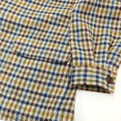 [Used] Antonio Panico Wool tweed coat, ivory x olive x blue [Size not specified (approximately M)] [BEI] [A/W] [Condition rank B] ​​[Men&