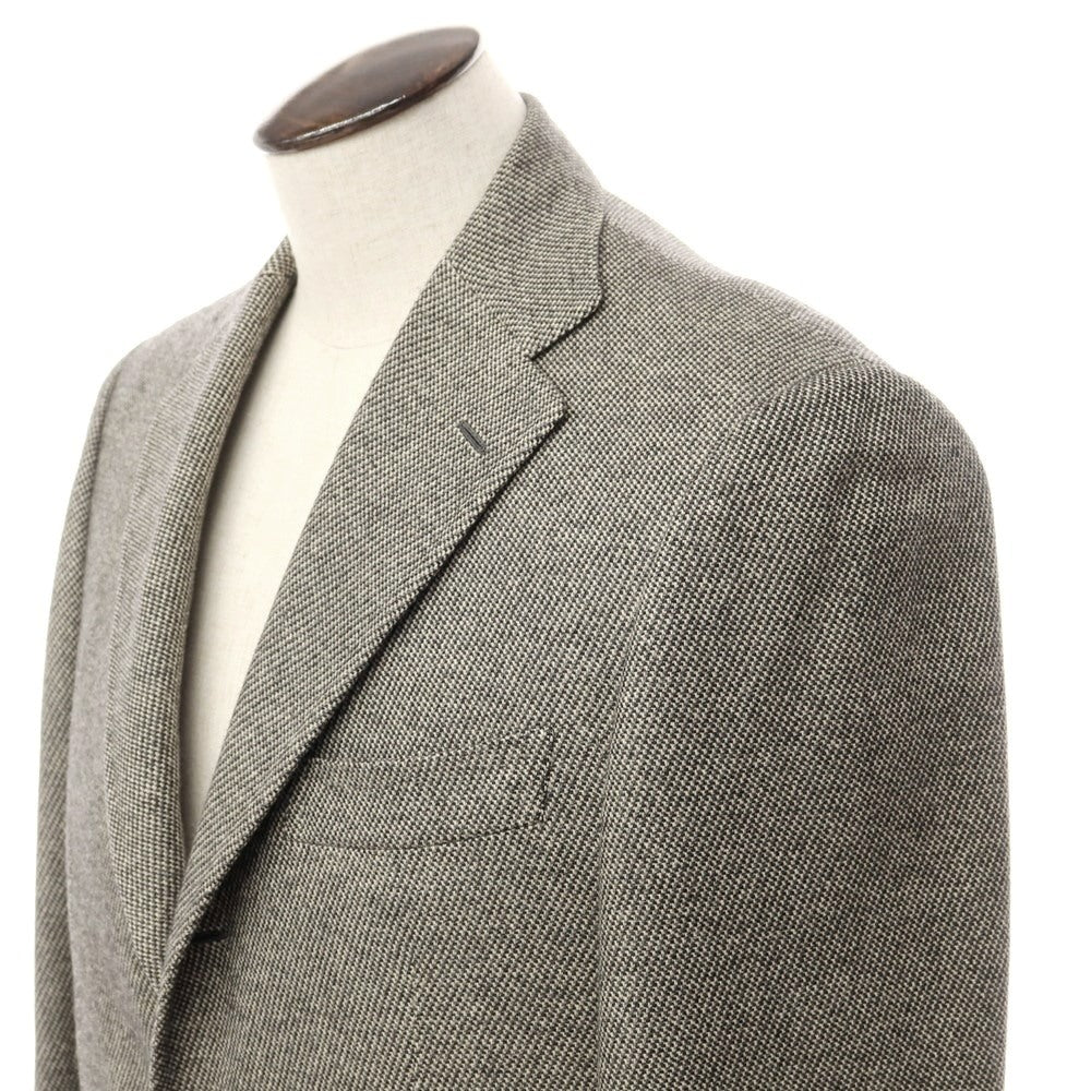 [Used] Sartoria Attolini Cashmere Tailored Jacket Ivory Beige x Gray [Size 50] [GRY] [A/W] [Condition Rank B] ​​[Men&