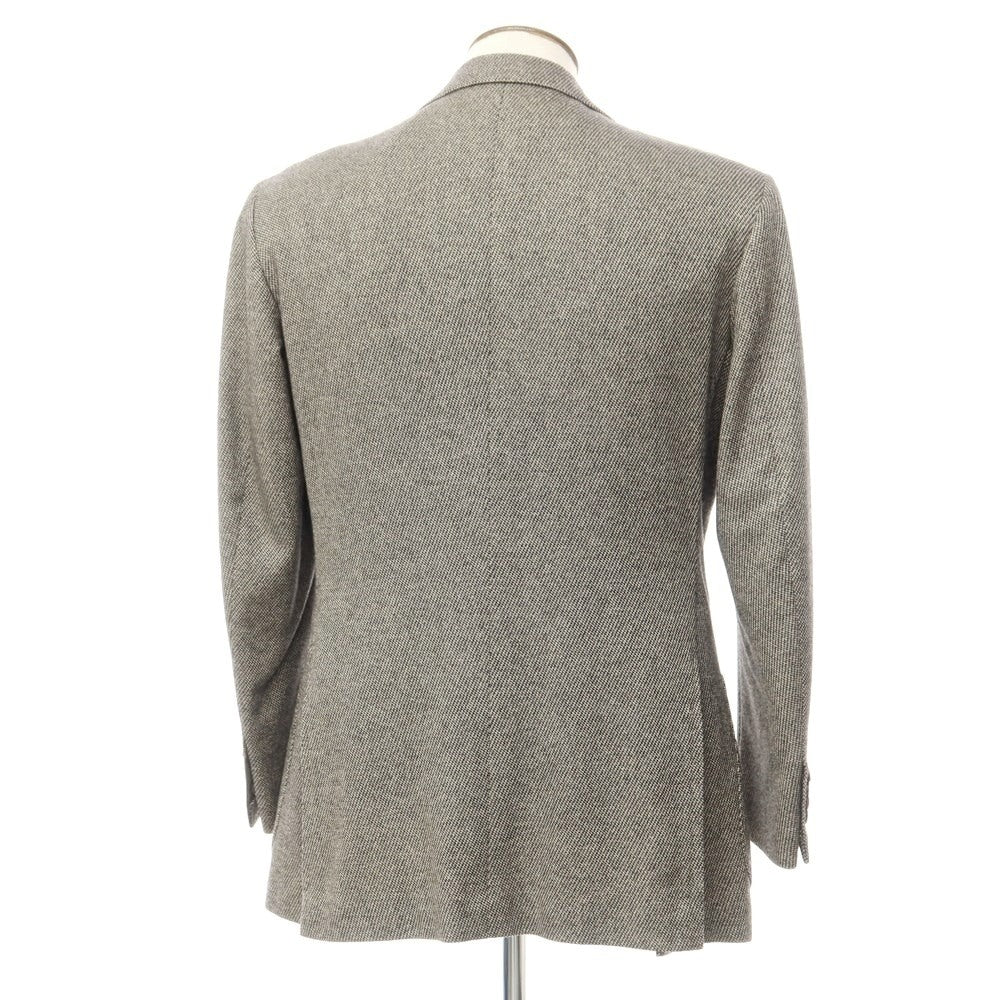 [Used] Sartoria Attolini Cashmere Tailored Jacket Ivory Beige x Gray [Size 50] [GRY] [A/W] [Condition Rank B] ​​[Men&