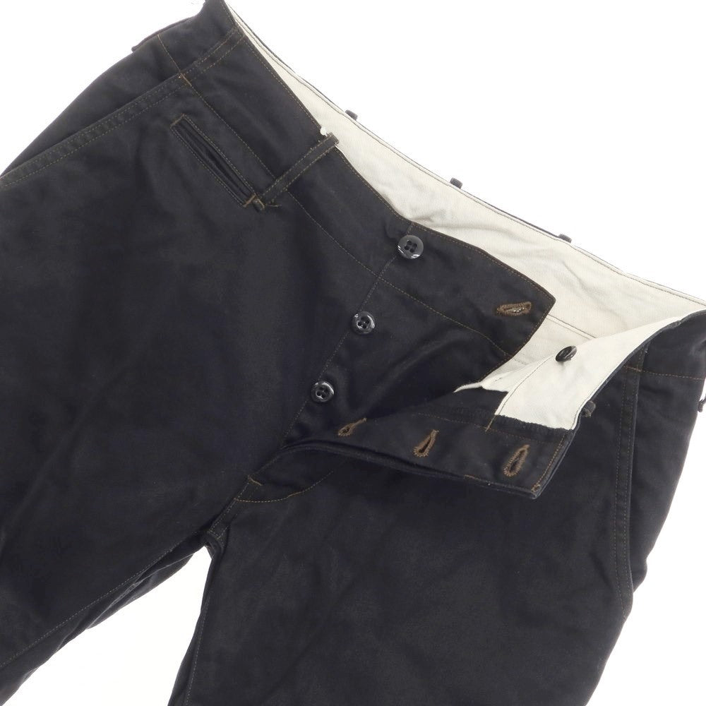 [Used] Scye Cotton Cropped Pants Black [Size 31] [BLK] [S/S] [Condition Rank B] [Men&