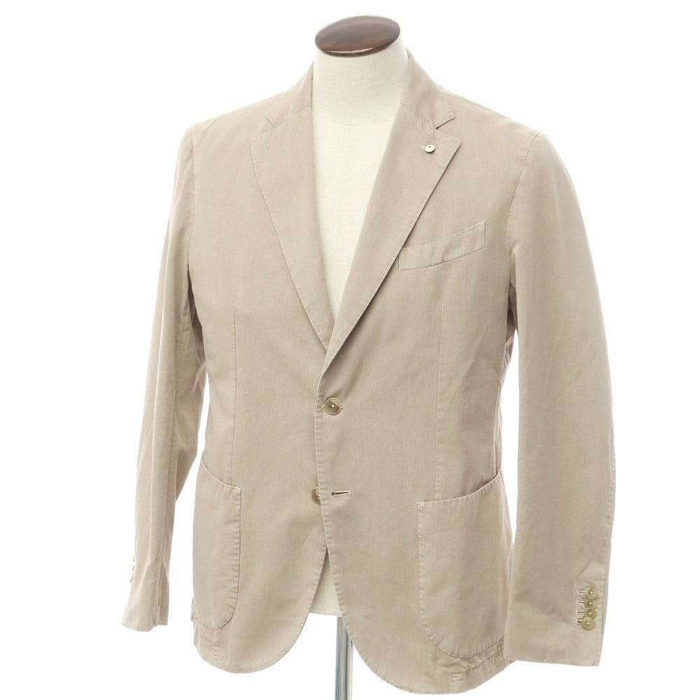 [Used] LBM1911 Cotton Silk 2B Casual Jacket
 Beige [Size 52] [BEI] [S/S] [Condition Rank C] [Men&