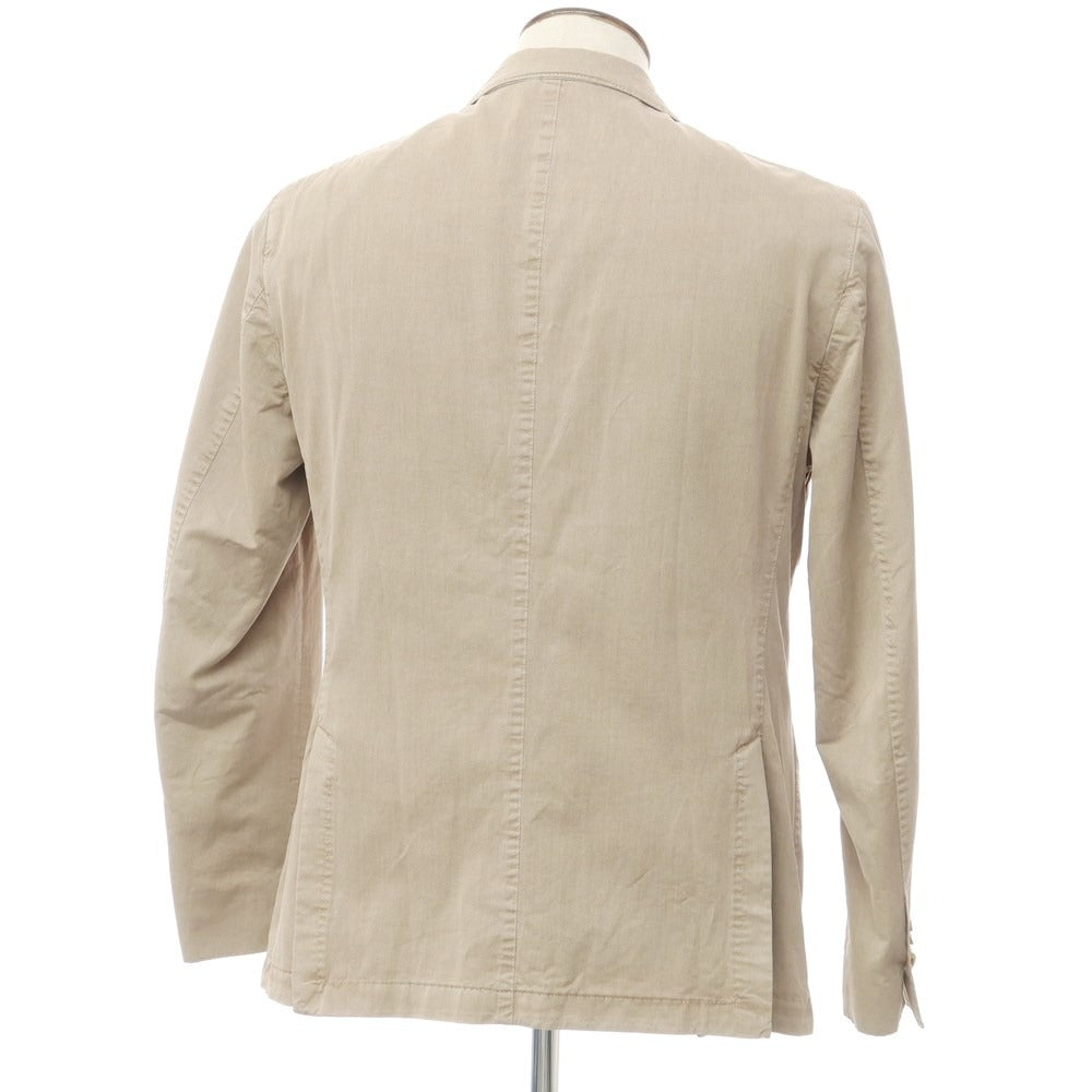 [Used] LBM1911 Cotton Silk 2B Casual Jacket
 Beige [Size 52] [BEI] [S/S] [Condition Rank C] [Men&