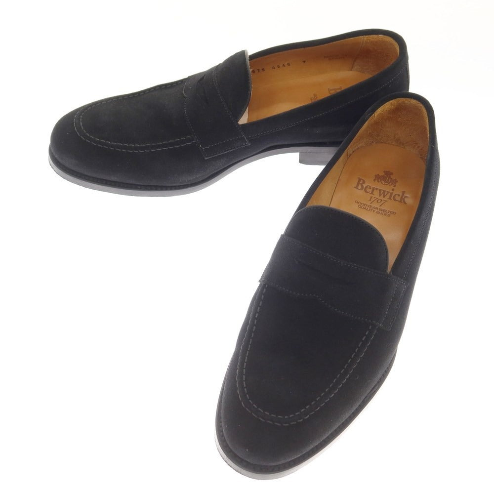 [Used] Berwick Suede Coin Loafers Black [Size 9] [BLK] [S/S/A/W] [Condition Rank B] ​​[Men&