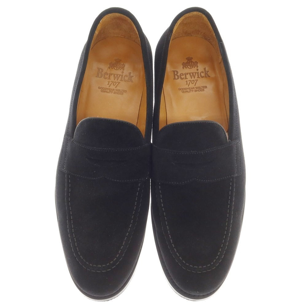 [Used] Berwick Suede Coin Loafers Black [Size 9] [BLK] [S/S/A/W] [Condition Rank B] ​​[Men&