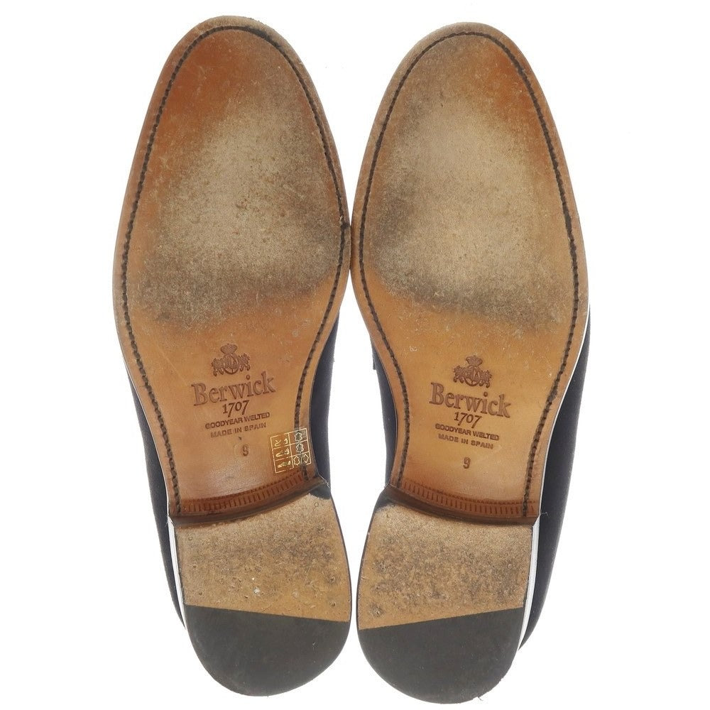 [Used] Berwick Suede Coin Loafers Black [Size 9] [BLK] [S/S/A/W] [Condition Rank B] ​​[Men&
