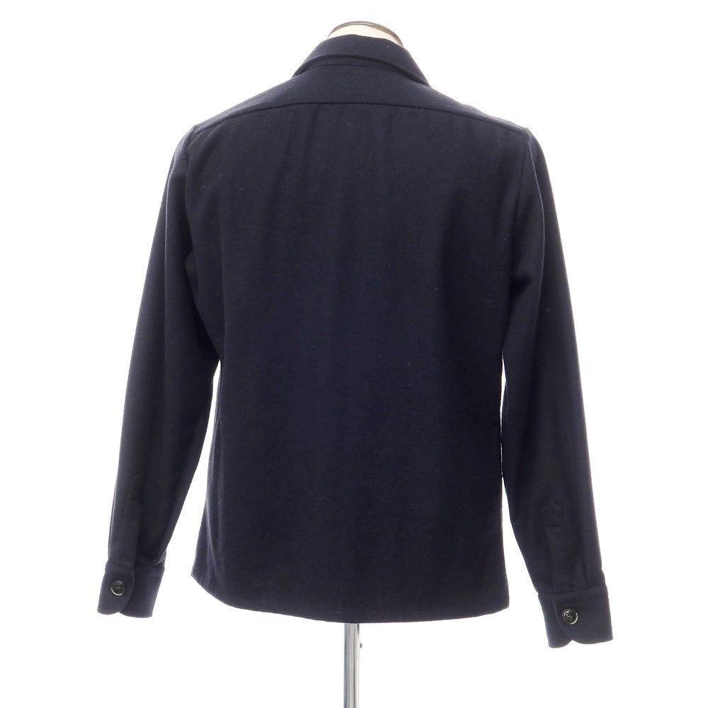 [Used] GUY ROVER Acrylic Polyester Shirt Blouson Navy [Size L] [NVY] [A/W] [Condition Rank C] [Men&