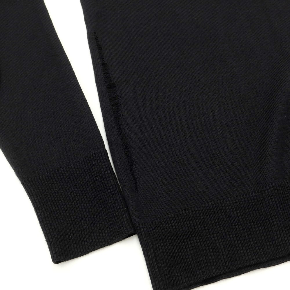 [Used] Dior Homme Wool V-neck Pullover Knit Black [Size S] [BLK] [A/W] [Condition Rank C] [Men&