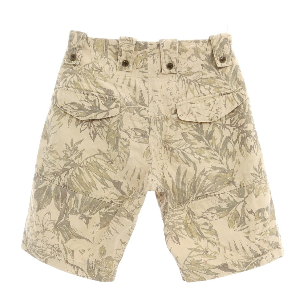 [Used] HAVERSACK Cotton Botanical Print Shorts Beige x Gray [Size M] [BEI] [S/S] [Condition Rank C] [Men&