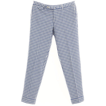 [Used] Ring Jacket, RING JACKET, Seersucker Stretch Cotton Check Slacks, Navy Blue x White [Size 48] [NVY] [S/S] [Condition Rank B] ​​[Men&
