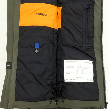 [Used] ASPESI polyester down jacket, blouson, olive [size S] [GRN] [A/W] [condition rank B] ​​[men&
