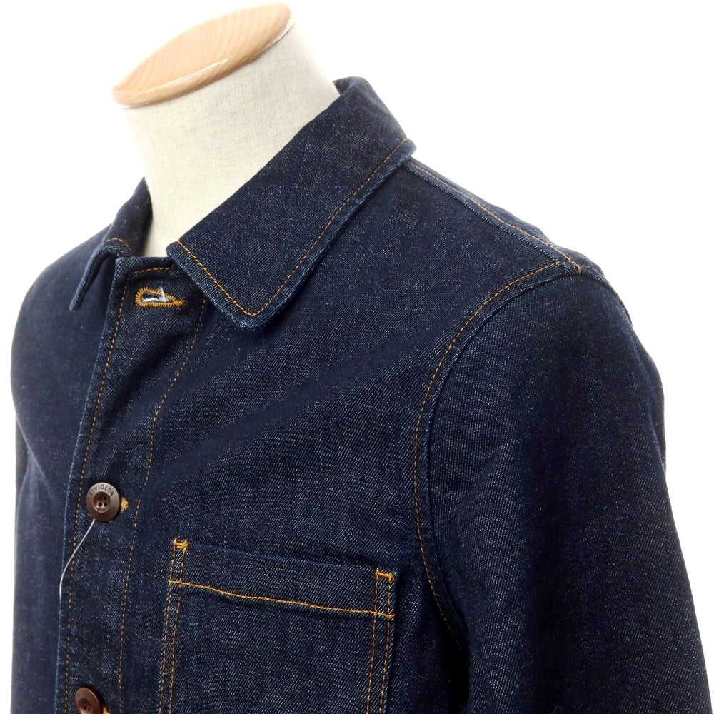 [Used] SIVIGLIA denim jacket, navy [size 44] [NVY] [S/S/A/W] [condition rank B] ​​[men&