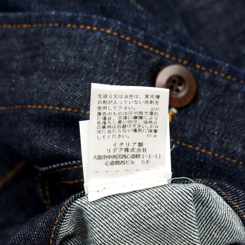 [Used] SIVIGLIA denim jacket, navy [size 44] [NVY] [S/S/A/W] [condition rank B] ​​[men&