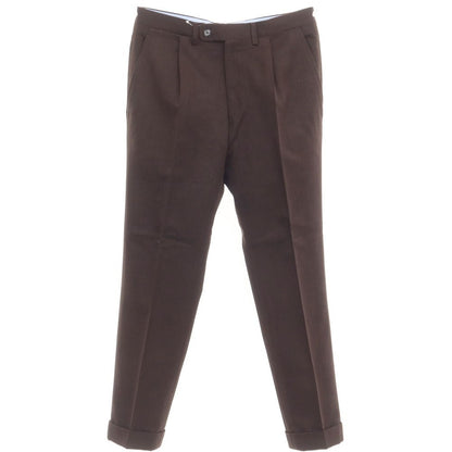 [Used] VIGANO Twill Wool Slacks Pants Brown [Size 46] [BRW] [A/W] [Condition Rank B] ​​[Men&