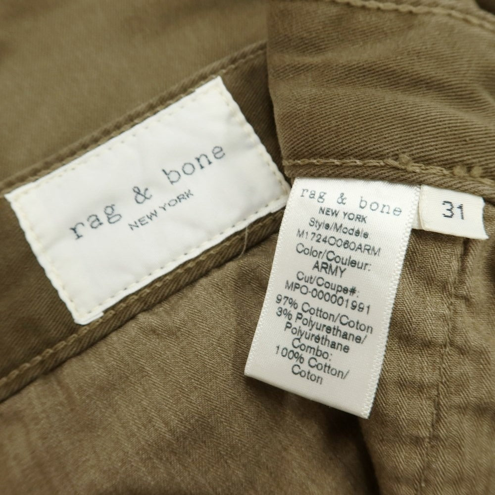[Used] Rag &amp;amp; Bone Cotton EXTRA SLIM Chino Pants Olive [Size 31] [GRN] [S/S/A/W] [Condition Rank A] [Men&