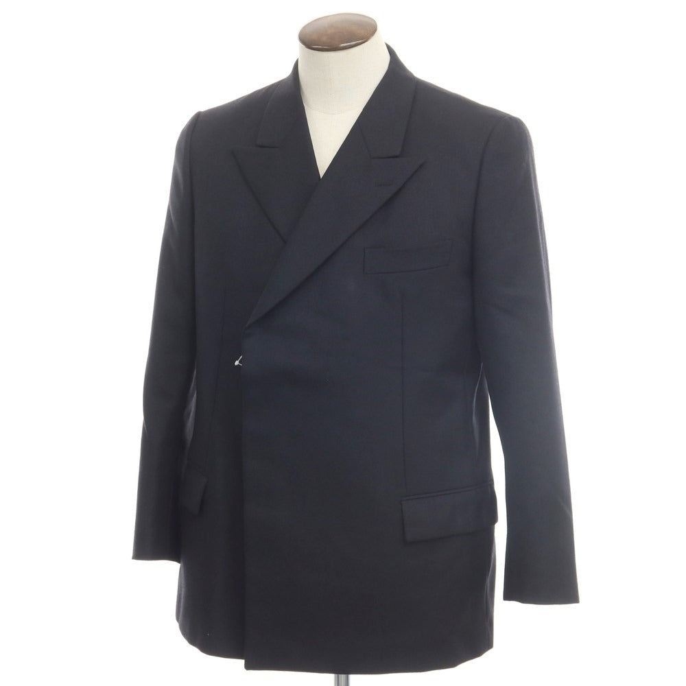 [Used] RE-PURPOSE Wool Hidden Front Double Breasted Casual Jacket Black [Size L] [BLK] [A/W] [Condition Rank B] ​​[Men&