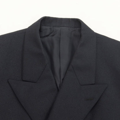 [Used] RE-PURPOSE Wool Hidden Front Double Breasted Casual Jacket Black [Size L] [BLK] [A/W] [Condition Rank B] ​​[Men&
