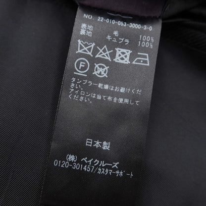 [Used] RE-PURPOSE Wool Hidden Front Double Breasted Casual Jacket Black [Size L] [BLK] [A/W] [Condition Rank B] ​​[Men&