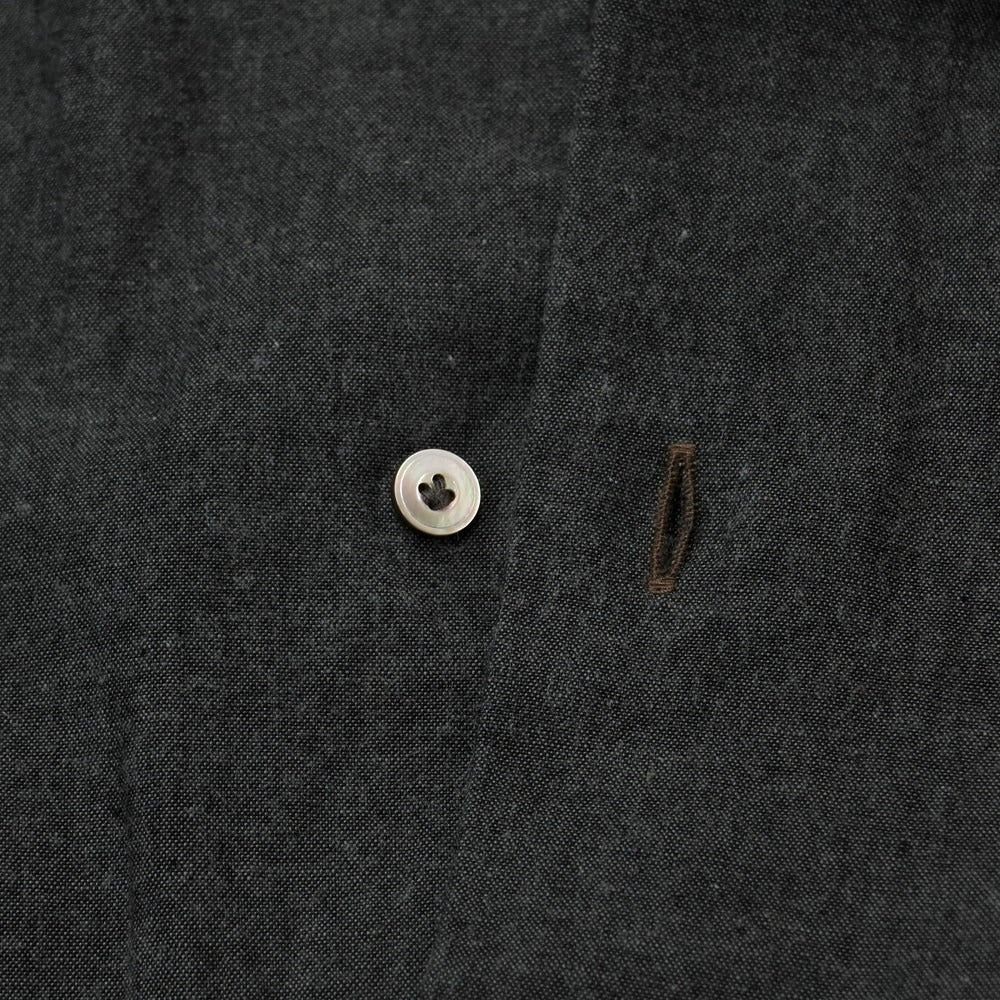 [Used] LA BOUCLE Cotton Wide Silhouette Shirt Dark Gray [Size 2] [GRY] [S/S/A/W] [Condition Rank C] [Men&