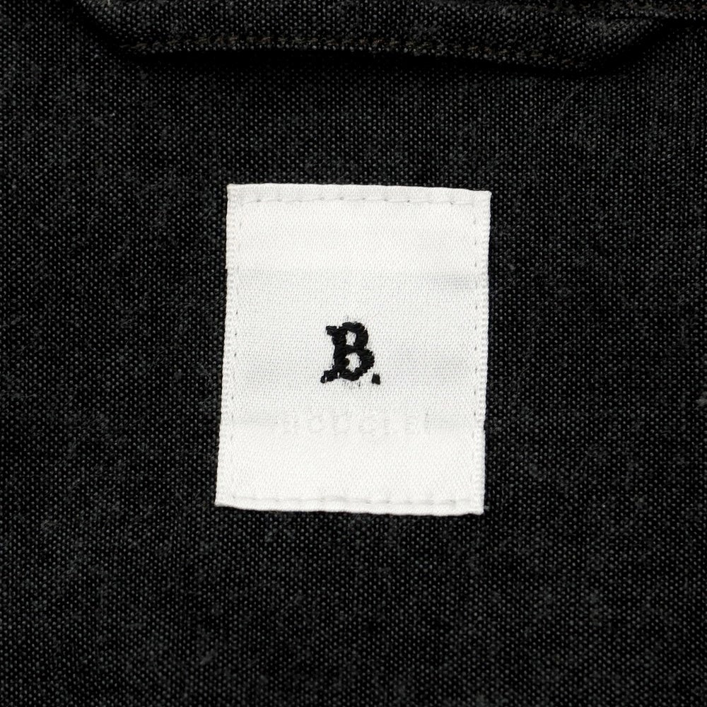 [Used] LA BOUCLE Cotton Wide Silhouette Shirt Dark Gray [Size 2] [GRY] [S/S/A/W] [Condition Rank C] [Men&