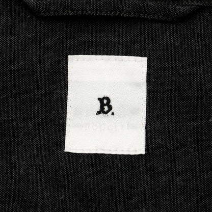 [Used] LA BOUCLE Cotton Wide Silhouette Shirt Dark Gray [Size 2] [GRY] [S/S/A/W] [Condition Rank C] [Men&